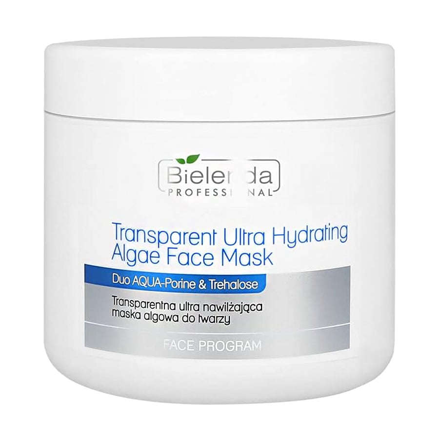 Ультразволожувальна альгінатна маска для обличчя Bielenda Professional Face Program Transparent Ultra Hydrating Algae Face Mask, 190 г